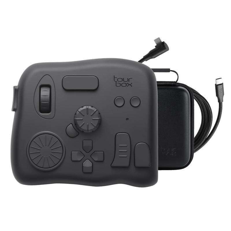 その他 TourBox Elite Bluetooth Controlador Bluetooth TourBox Elite para edição de fotos de vídeo